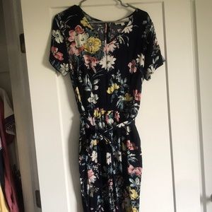 Loft flora jump suit
